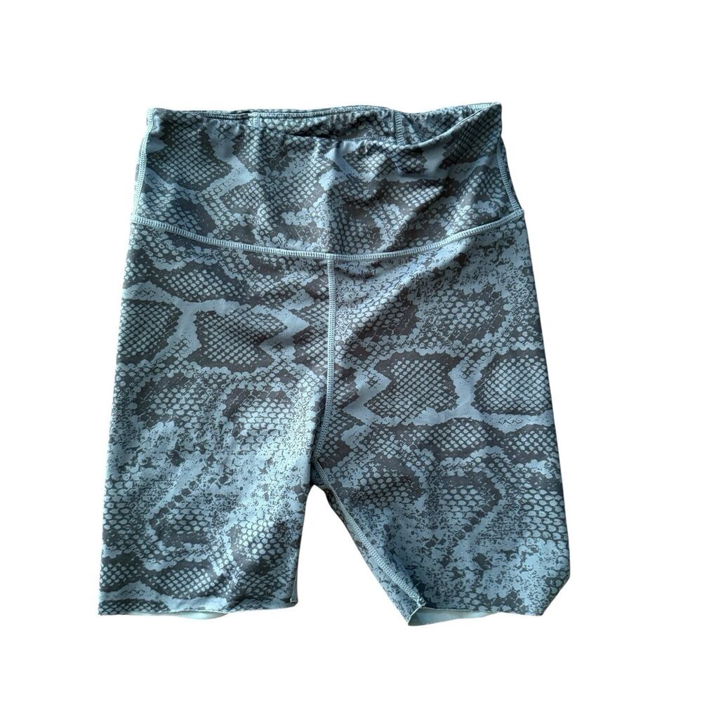 ALLFENIX Montana Bike Shorts Gray snake Print Womens‎ medium